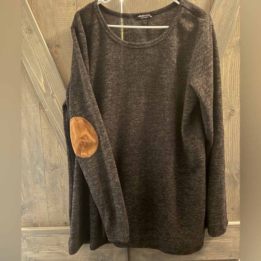 HemishUSA (purchased at a boutique) sweater, 2X, midweight fabric. NWOT.
